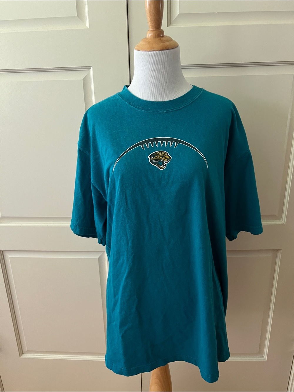 Vintage Jacksonville Jaguars Teal T-Shirt men’s large